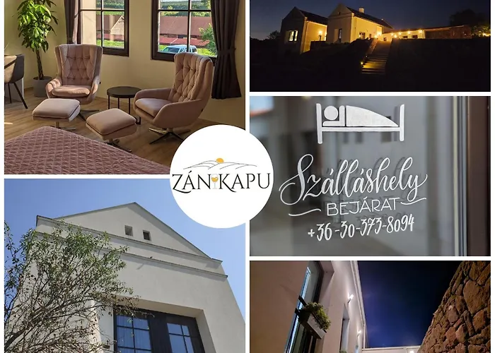 Motel Zánkapu -hotel For You- Adult&bike Friendly 3-room With Local Wine, Terrace&káli-medence Experience